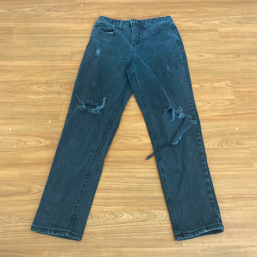 Wild fable black ripped jeans